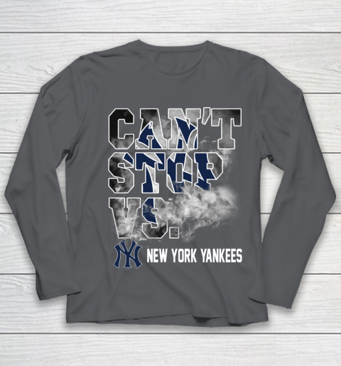 MLB New York Yankees Baseball Can't Stop Vs Yankees Youth Long Sleeve 6