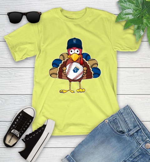 Kansas City Royals Turkey thanksgiving Youth T-Shirt 8