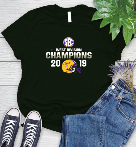 Awesome LSU Tigers West Division Champion 2019 Shirt 86