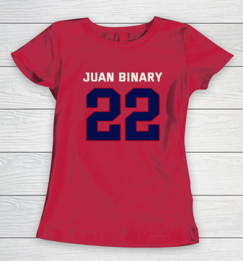 New York Mets Juan Soto Juan Binary 22 Women's T-Shirt 7