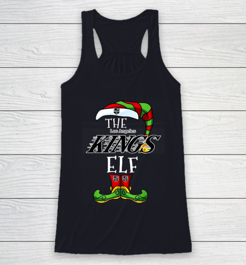 Los Angeles Kings Christmas ELF Funny NHL Racerback Tank 7