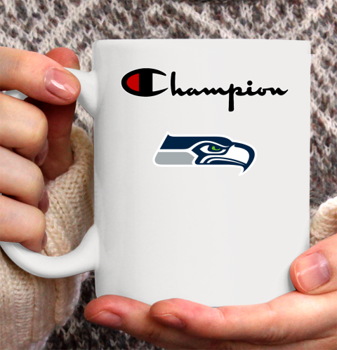 NFL Football Seattle Seahawks Champion Shirt Ceramic Mug 11oz