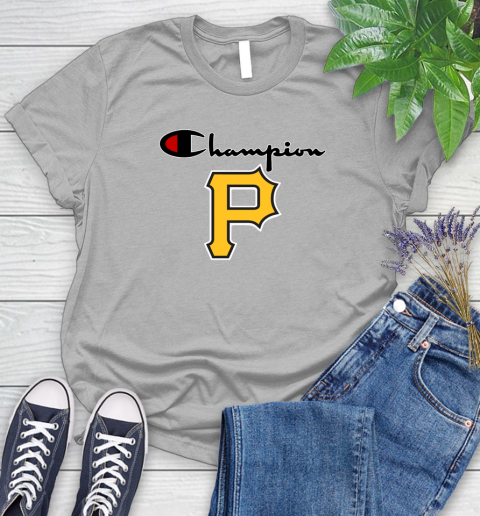MLB Baseball Pittsburgh Pirates Champion Shirt Women's T-Shirt 3