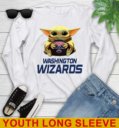 NBA Basketball Washington Wizards Star Wars Baby Yoda Shirt 122