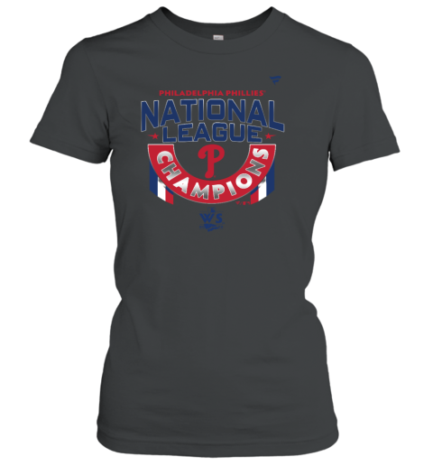 Philadelphia Phillies Fanatics Branded White 2022 National League Champions Locker Room Women's T-Shirt
