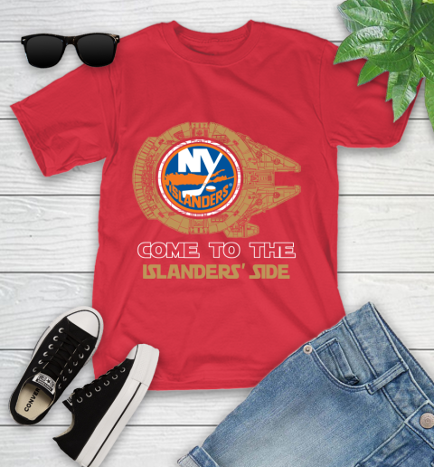 NHL Come To The New York Islanders Wars Hockey Sports Youth T-Shirt 13