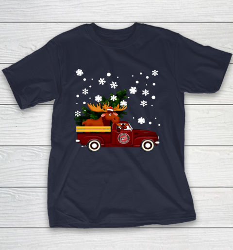 Carolina Hurricanes Bring Christmas Home NHL Youth T-Shirt 2