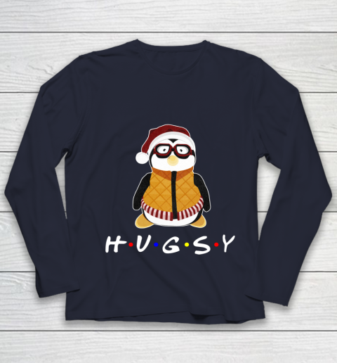 Funny Tee Hugsy Penguin For Friends Christmas Unagi Lobster Youth Long Sleeve 2