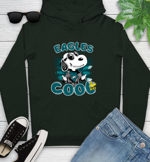 NFL Football Philadelphia Eagles Cool Snoopy Shirt Youth Hoodie 12