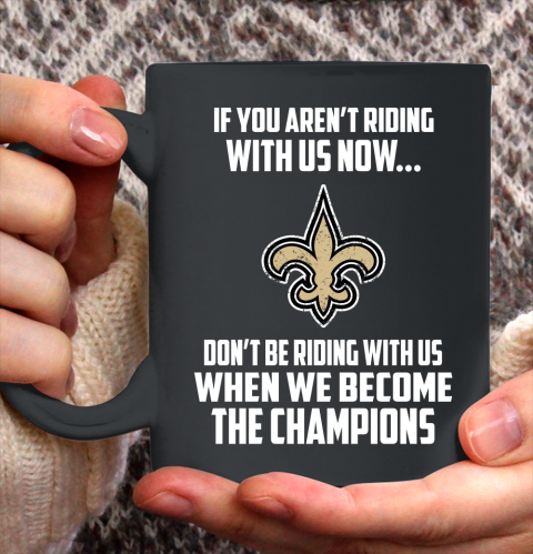 NFL New Orleans Saints Football We Become The Champions Ceramic Mug 11oz 2
