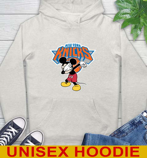 New York Knicks NBA Basketball Dabbing Mickey Disney Sports Hoodie 12