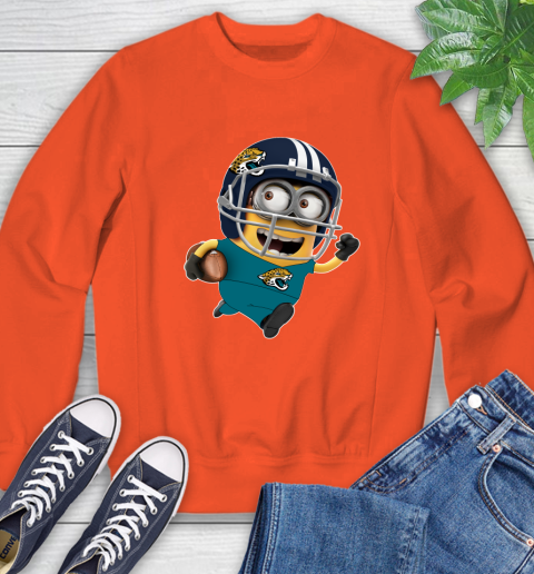 NFL Jacksonville Jaguars Minions Disney Football Sports Sweatshirt 4