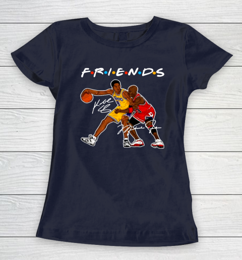 Michael Jordan And Kobe Bryant Friends Signatures Women's T-Shirt 2