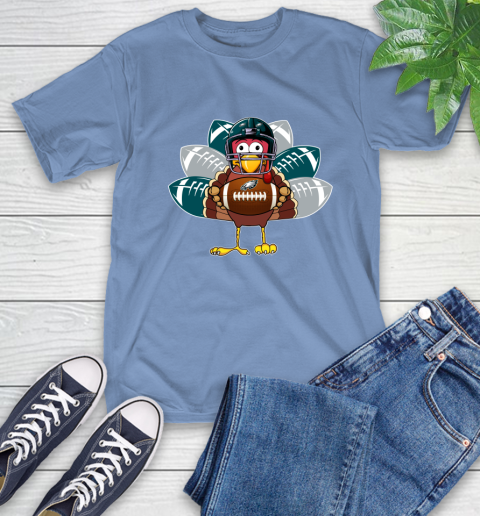 Philadelphia Eagles Turkey Thanksgiving Day T-Shirt 11