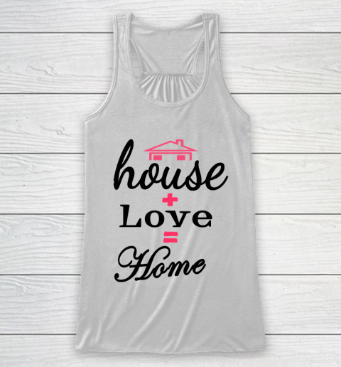 Father's Day Funny Gift Ideas Apparel  Father Day House Home Racerback Tank