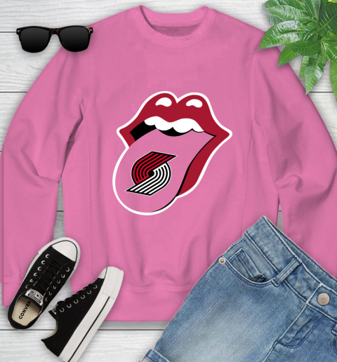 Portland Trail Blazers NBA Basketball Lips I Root For My Team Adoring Fan 121