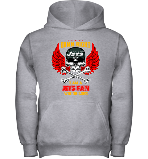 NFL Damn Right I Am A New York Jets Win Or Lose Skull Football Sports (1) 6qtOPIDKAG0 youth hoodie 43 95 151514 front sport grey