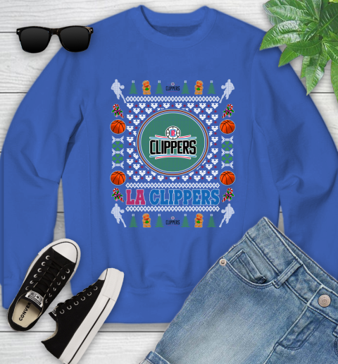 LA Clippers Merry Christmas NBA Basketball Loyal Fan Ugly Shirt 121