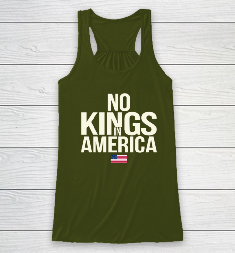 No Kings In America Racerback Tank 2