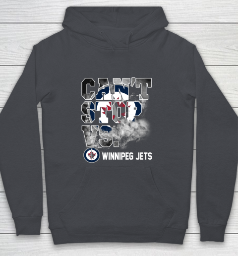 NHL Winnipeg Jets Hockey Can't Stop Vs Youth Hoodie 5