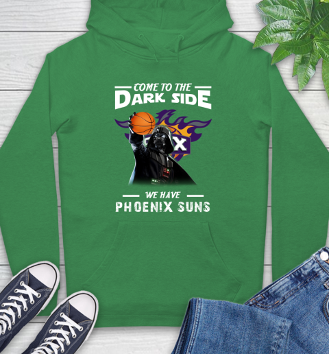 NBA Come To The Dark Side We Have Phoenix Suns Star Wars Darth Vader Basketball Hoodie 8