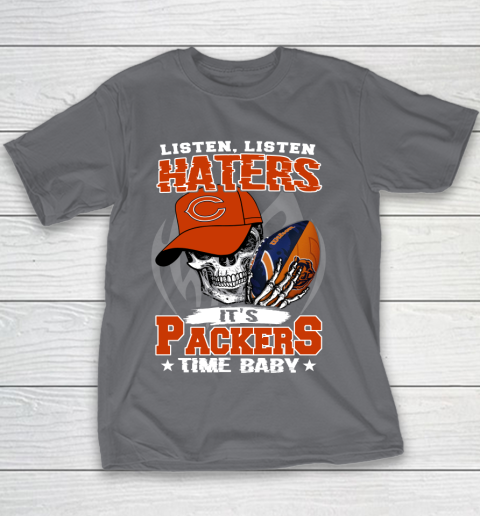 Listen Haters It is BEARS Time Baby NFL Youth T-Shirt 5
