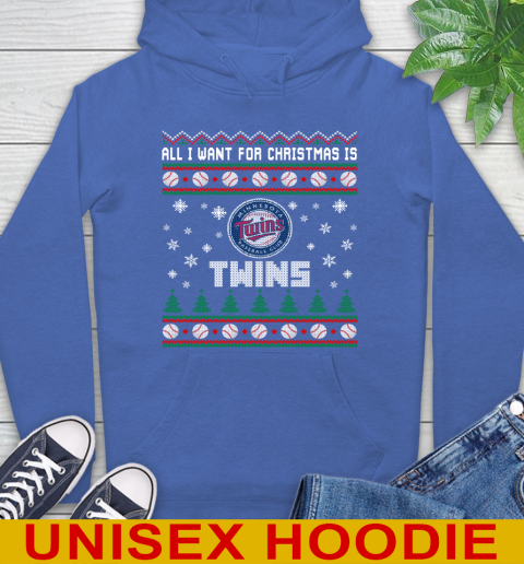 MLB All I Want For Christmas Is Minnesota Twins Baseball Sports 21