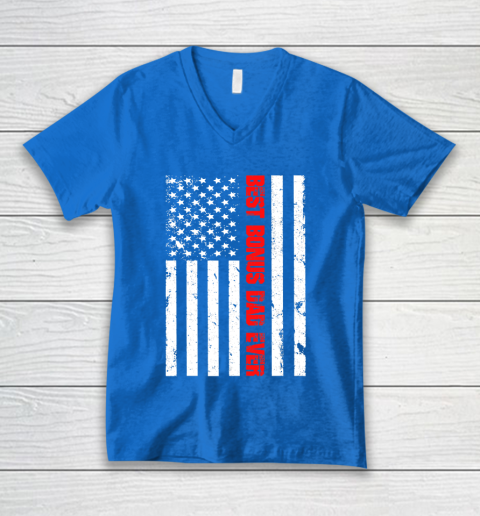Mens Best Bonus Dad Ever American Flag Tshirt Father Day Gift Mens Best Bonus Dad Ever American Flag Tshirt Father Day Gift