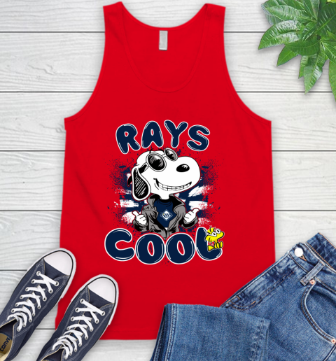 MLB Baseball Tampa Bay Rays Cool Snoopy Shirt Tank Top 5