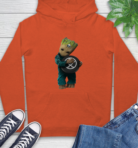 NHL Groot Guardians Of The Galaxy Of The Galaxy Hockey Sports Buffalo Sabres Hoodie 5