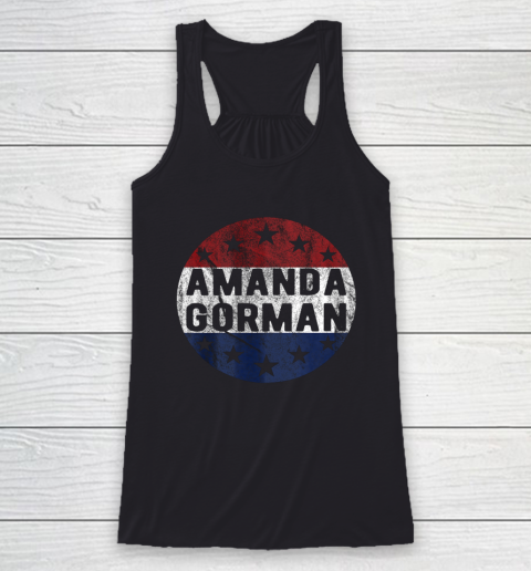 Amanda Gorman Shirt For President 2040 Gift For Inauguration Poet Racerback Tank