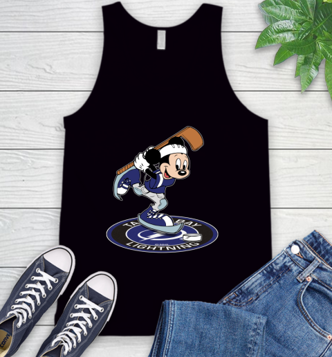 NHL Hockey Tampa Bay Lightning Cheerful Mickey Disney Shirt Tank Top