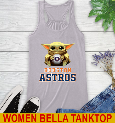 MLB Baseball Houston Astros Star Wars Baby Yoda Shirt 41