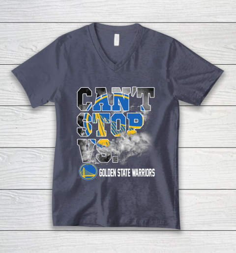 NBA Golden State Warriors Basketball Can't Stop Vs V-Neck T-Shirt 7
