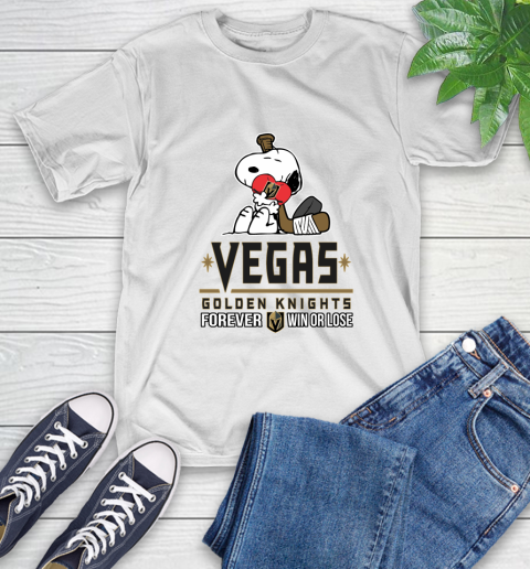 NHL The Peanuts Movie Snoopy Forever Win Or Lose Hockey Vegas Golden Knights