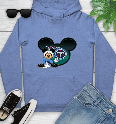 NFL Tennessee Titans Mickey Mouse Disney Football T Shirt Youth Hoodie 12