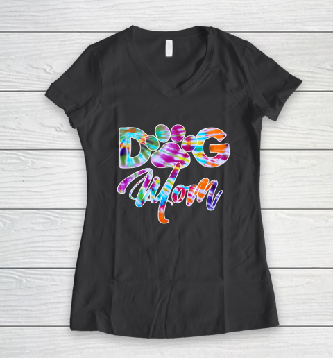 Tie dye top dog mom sweatshirt