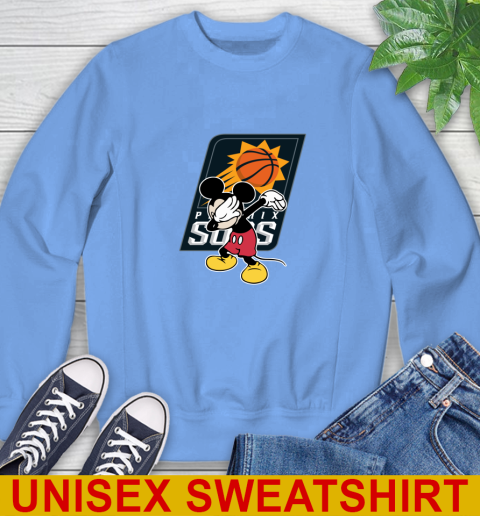 Phoenix Suns NBA Basketball Dabbing Mickey Disney Sports Sweatshirt 11