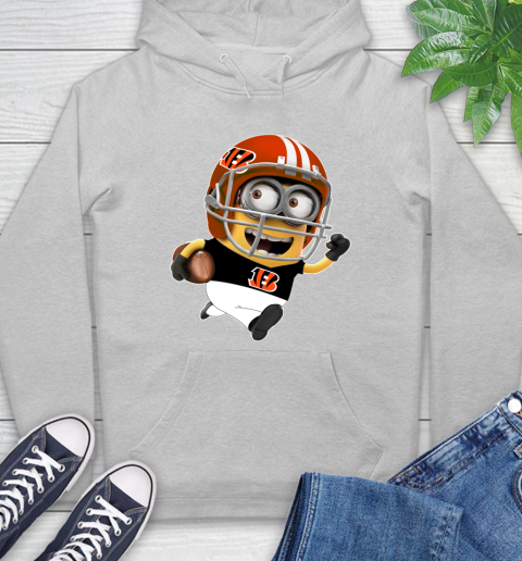 NFL Cincinnati Bengals Minions Disney Football Sports Hoodie 6