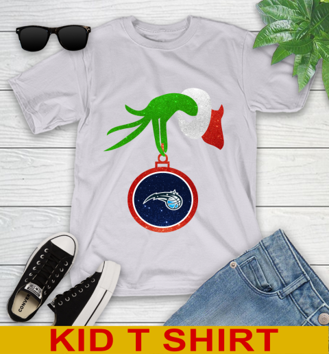 Orlando Magic Grinch Merry Christmas NBA Basketball Youth T-Shirt 5