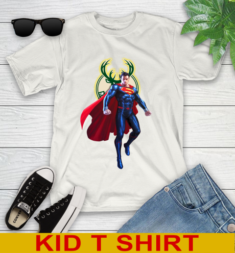 NBA Awesome Superman Basketball Sports Milwaukee Bucks 101