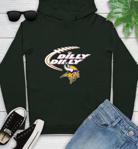 NFL Minnesota Vikings Dilly Dilly Football Sports Youth Hoodie 13