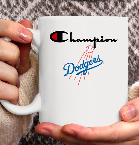 MLB Baseball Los Angeles Dodgers Champion Shirt Ceramic Mug 15oz