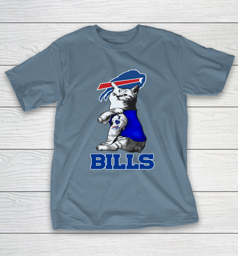 NFL Football My Cat Loves Buffalo Bills T-Shirt 16