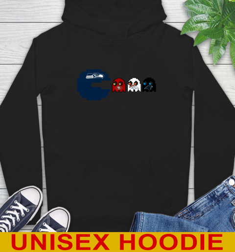Seattle Seahawks NFL Football Pac Man Champion Hoodie 2