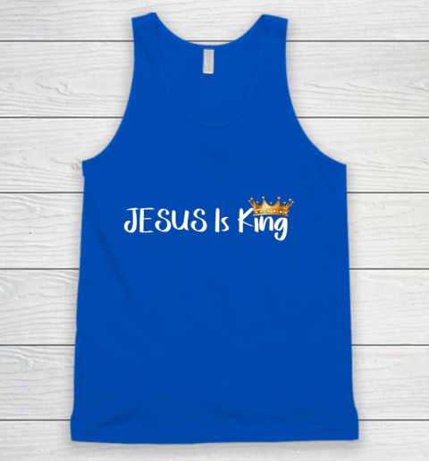 Jesus Is King Shirt Religious Christian Tank Top 4