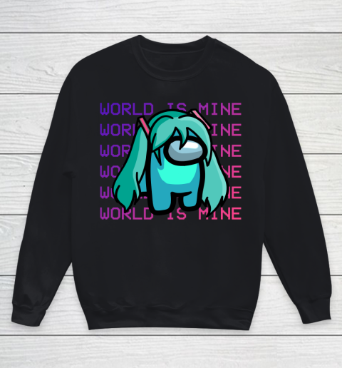 Among Us Shirt Hatsune Miku Imposter Youth Sweatshirt