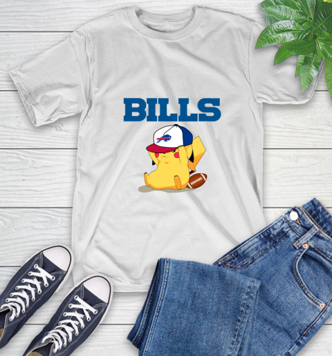 NFL Pikachu Football Sports Buffalo Bills T-Shirt