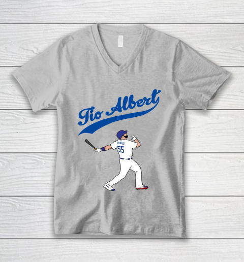 Tio Albert Baseball V-Neck T-Shirt 2
