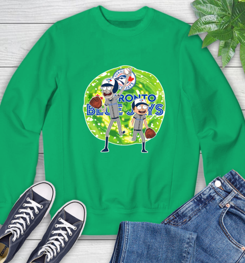 MLB Toronto Blue Jays Rick And Morty Baseball Sports Sweatshirt 6